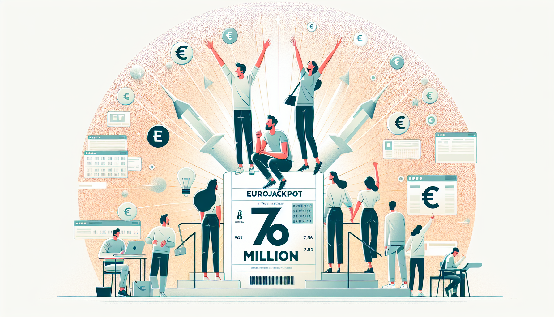 Eurojackpotin potti nousee 76 miljoonaan euroon
