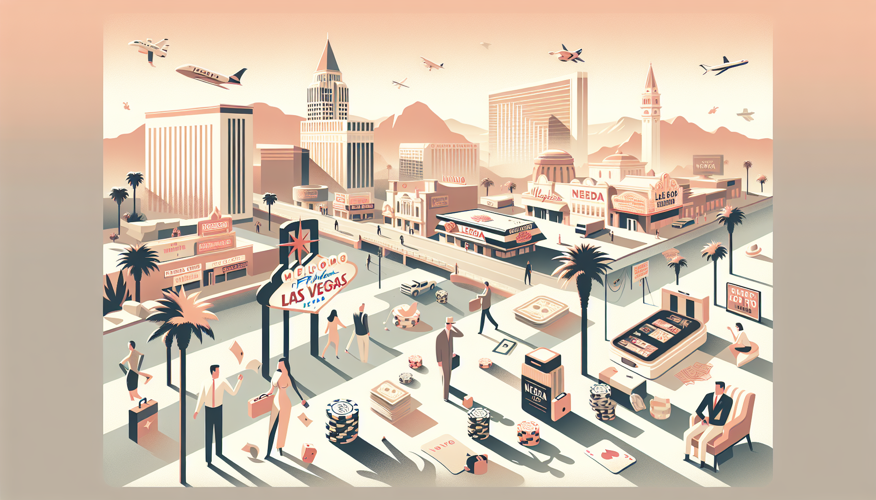 Nevadan pelitulokset ja Las Vegasin matkailu nousussa helmikuussa