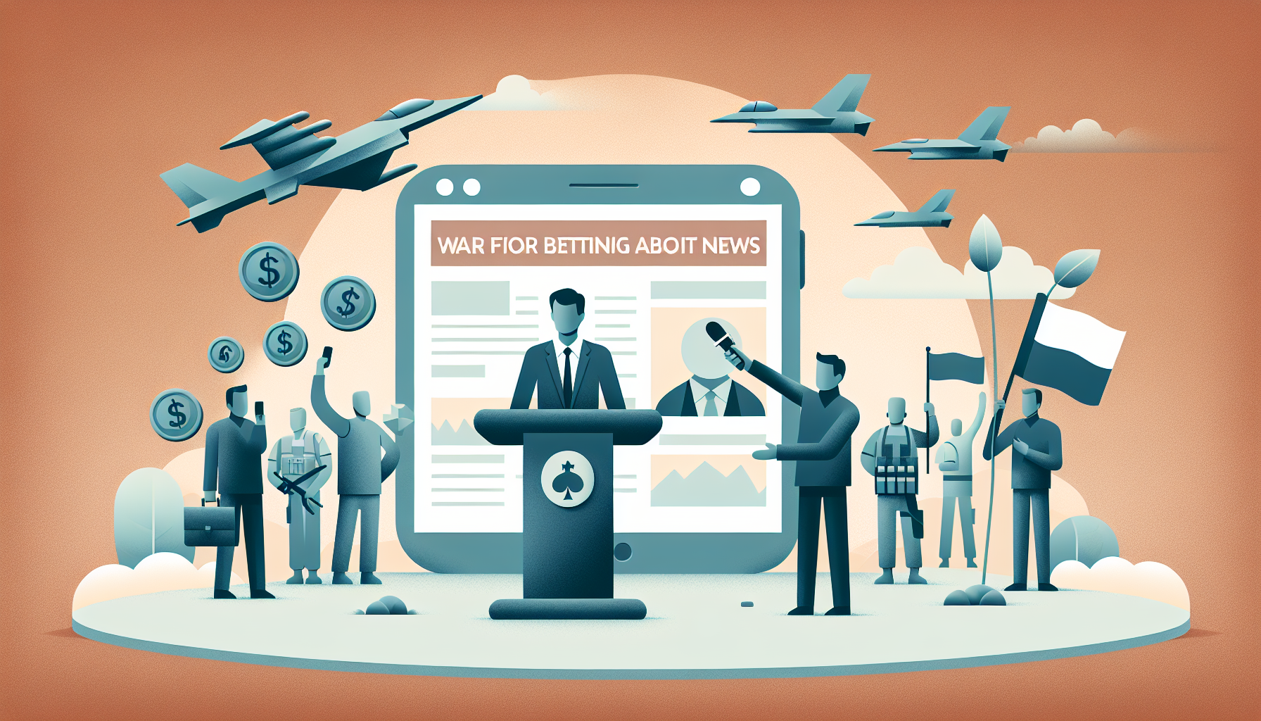 Sota ja vedonlyönti: Polymarket muuttaa uutisten muotoa